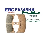 Brake fa345hh (торм. колодки дисковые) - EBC FA345HH