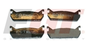 Колодки тормозные дисковые mazda 323 IV (c,f,s) 89>94, mx-5 90>98, suzuki Baleno 95>02 - EGT 321505EGT