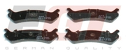 Колодки дисковые - EGT 321642EGT