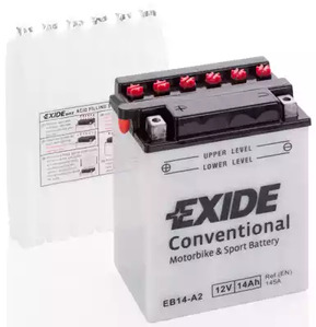Еb14-а2_аккумуляторная батарея рус 14ah 200a 136/ - Exide EB14A2