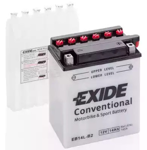 Еb14l-b2_аккумуляторная батарея евро 14ah 200a 13 - Exide EB14LB2