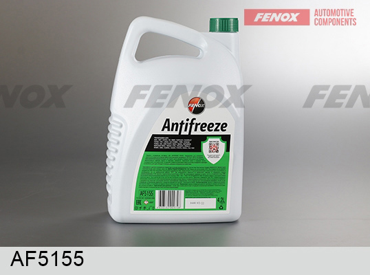 Антифриз готовый раствор зелёный G11 5кг - Fenox AF5155