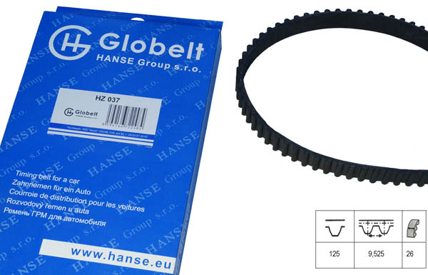 Ремень грм - Globelt HZ037