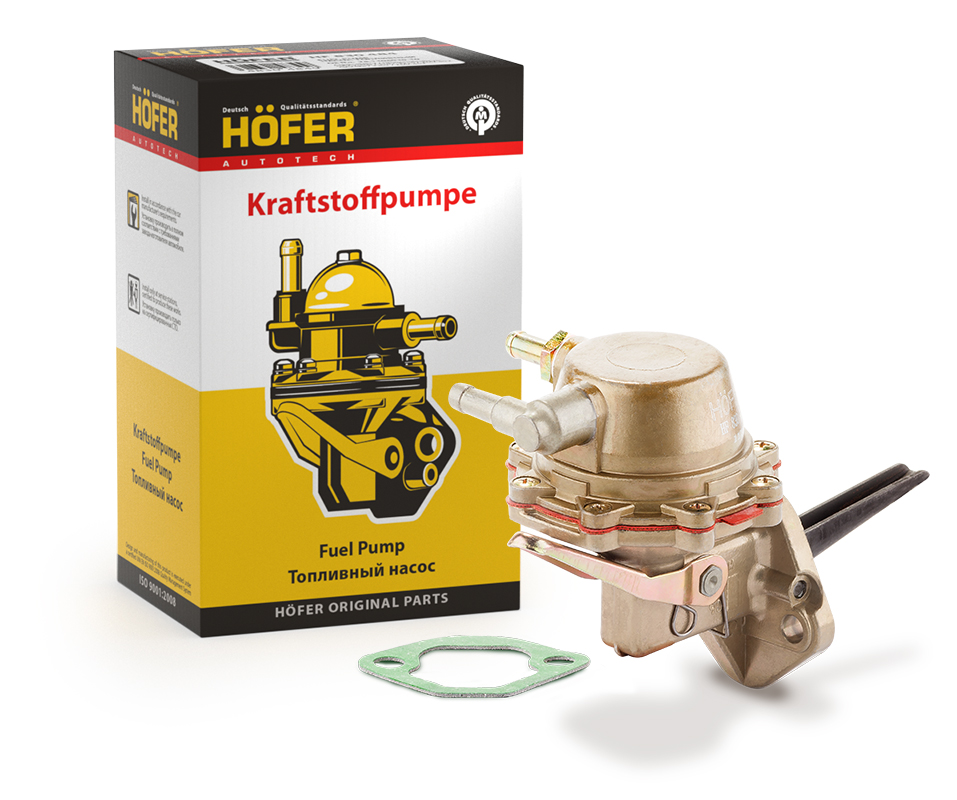 - насос топливный газ 3302 (дв. змз-406) hofer - Hofer HF830485