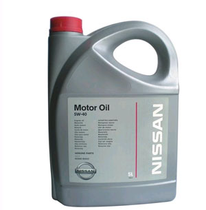 Масло моторное синтетическое Motor Oil 5w-40, 5л - Nissan KE900-90042