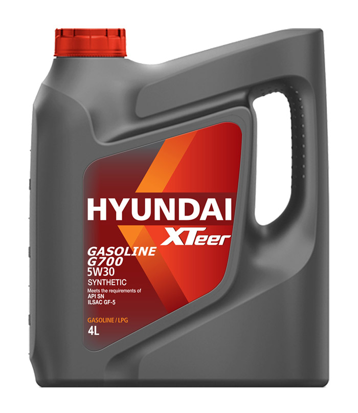 Масло моторное xteer g700 sn 5w-30 4l - HYUNDAI XTeer 1041135