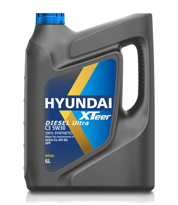 Масло моторное xteer diesel ultra c3 5w-30 6l - HYUNDAI XTeer 1061224