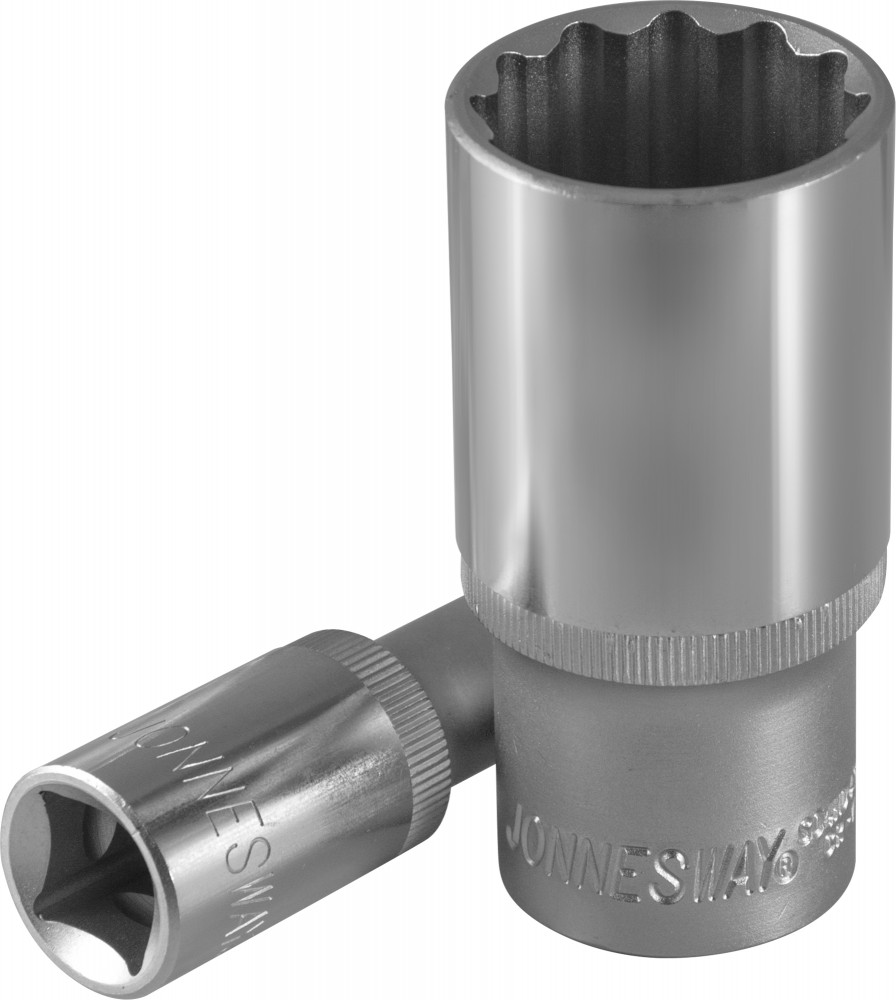 Головка торцевая глубокая 12-гранная 1/2 DR, 30 мм - JONNESWAY S04HD4730