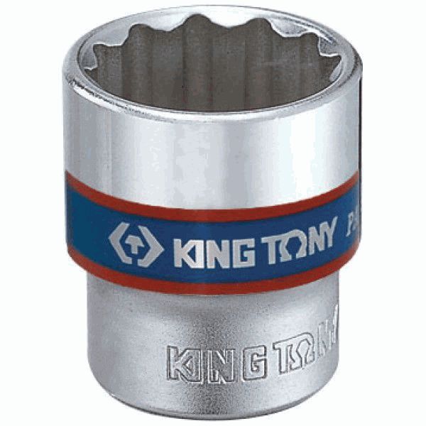Головка торцевая стандартная двенадцатигранная 1/4 10 мм - King Tony 233010M