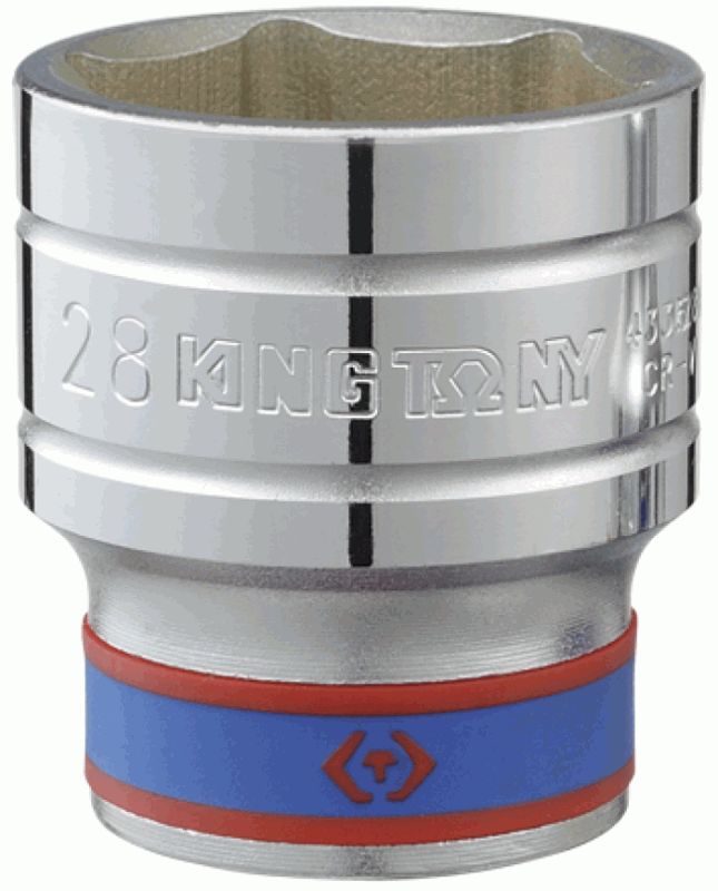 Головка торцевая стандартная шестигранная 1/2, 36 мм - King Tony 433536M