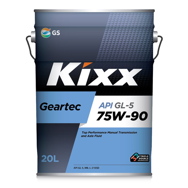 Масло трансмиссионное geartec 75w-90 gl-5 полусинт - KIXX L2962P20E1