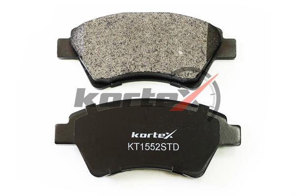 Колодки торм. renault kangoo/megane 01- перед.к-т - KORTEX KT1552STD