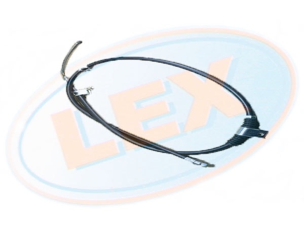 Трос ручного тормоза задн левый - LEX TR-3548
