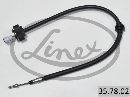 Трос ручного тормоза | прав | - LINEX 357802