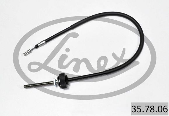 Трос ручного тормоза | прав | - LINEX 357806