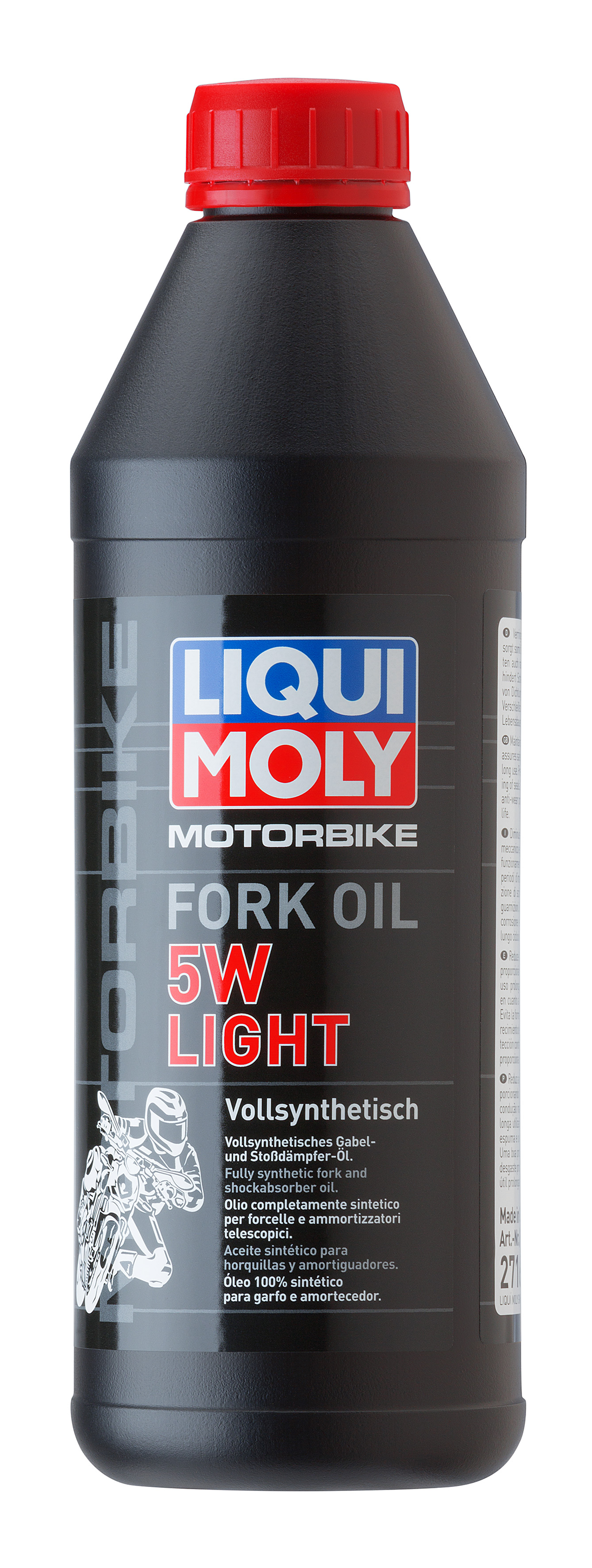 Масло синтетическое д/вилок и амортиз. motorbike fork oil light 5w 1л - Liqui Moly 2716