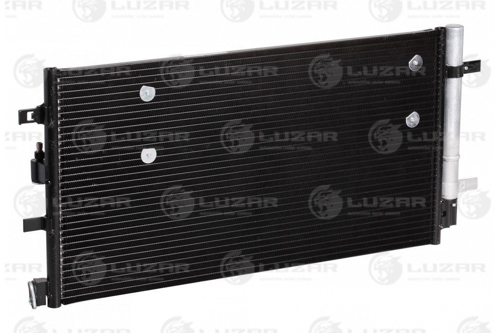 Радиатор кондиц. с ресивером для а/м Audi A4 (07-)/a6 (11-)/q5 (08-) - Luzar LRAC 18180