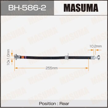 Шланг тормозной masuma n- rear teana j31 lh | зад | - Masuma BH5862