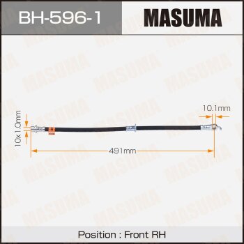 Шланг тормозной masuma t- front rx350 ggl15l rh | перед | - Masuma BH5961