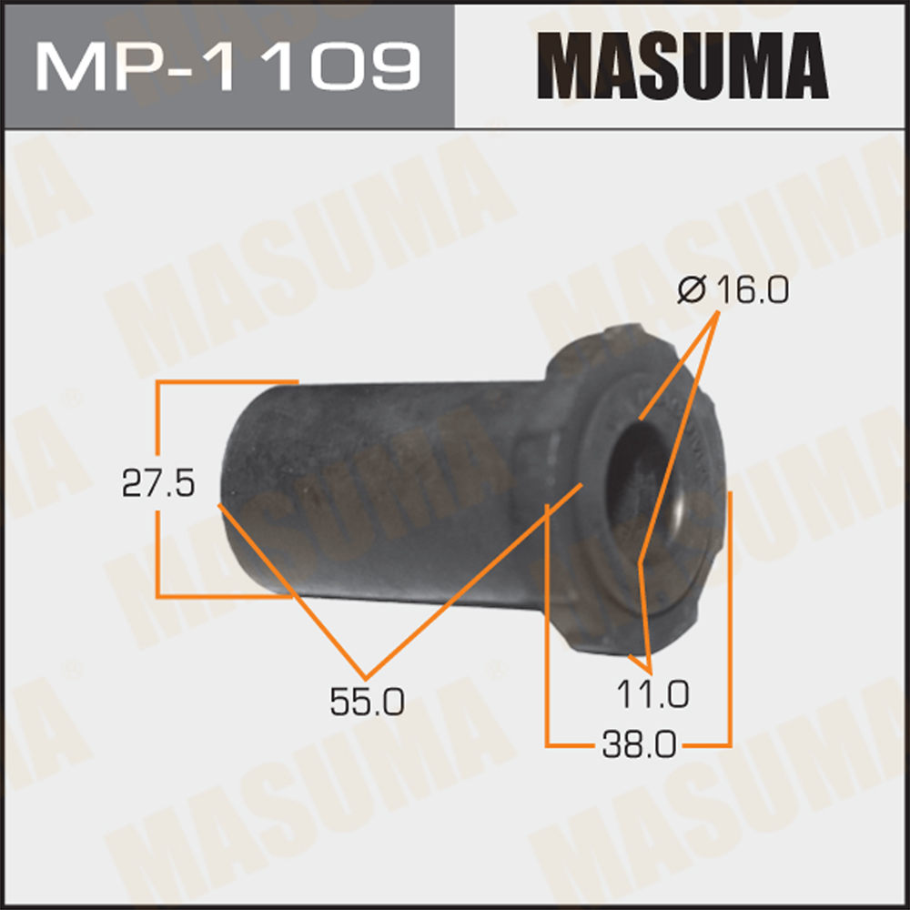 Втулка рессорная masuma rear l200 ka4t, kb4t up - Masuma MP1109