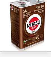Mitasu 5w20 4l масло моторное gold sn/ilsac gf-5/d - MITASU MJ1004