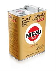 10w40 4L масло моторное universal sl/cf API sl/cf для бенз/диз двс, Synthetic Blended - MITASU MJ-125-4