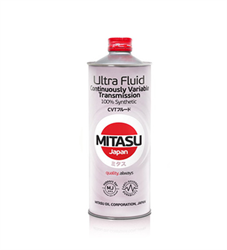 1L Масло трансмисионное CVT ultra fluid (for honda hmmf) (pink) - MITASU MJ3291