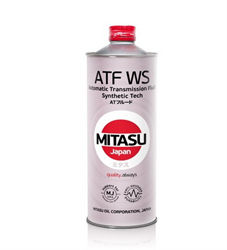 Mitasu 1l масло трансмисионное atf ws (for toyota) - MITASU MJ3311
