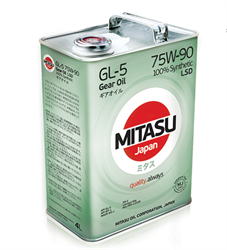 Mj411 Масло трансмиссионное  mitasu  LSD 75w90 (4l) синтетическое (1/6) Япония mj-4114 - MITASU MJ-411-4