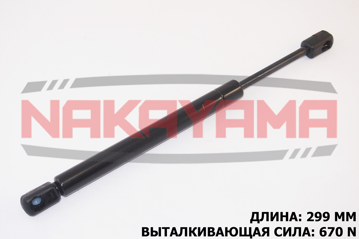 Амортизатор крышки багажника audi a6 (4f2) 04- (l= - Nakayama GS685NY