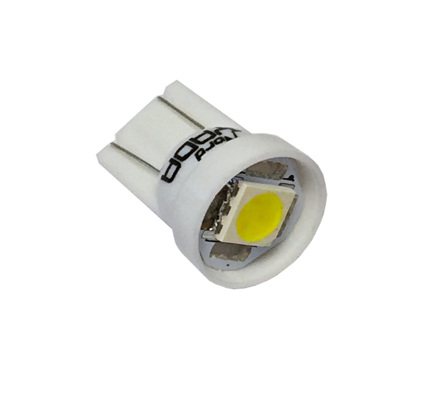 Cветодиод 12V t10-1smd (size 5050) W5W теплый белый 0.1w 5lm - Nord Yada 900293