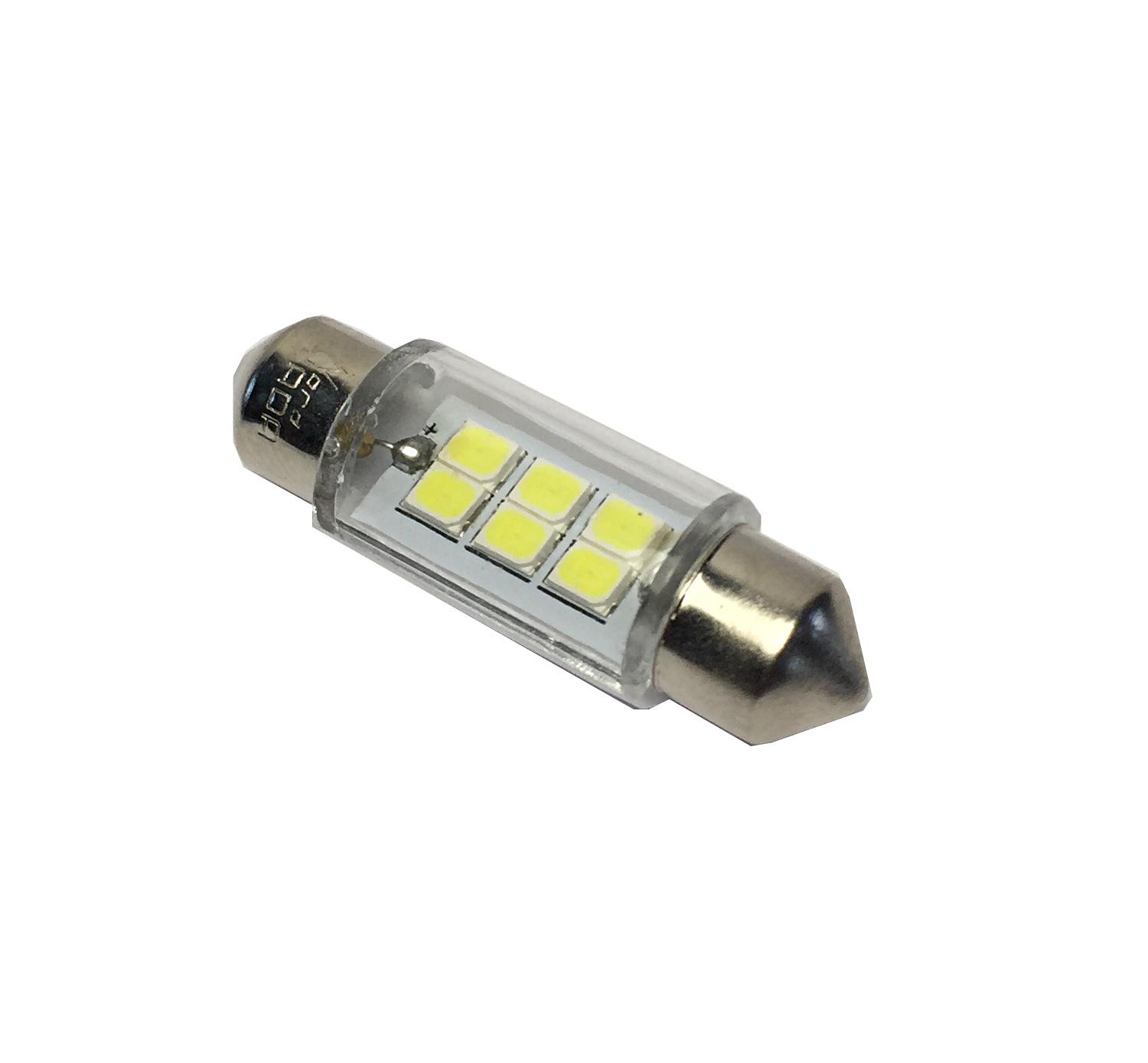 Cветодиод 12V T11x36-S8.5(6SMD) C5W белый 0.36w 36lm - Nord Yada 900302
