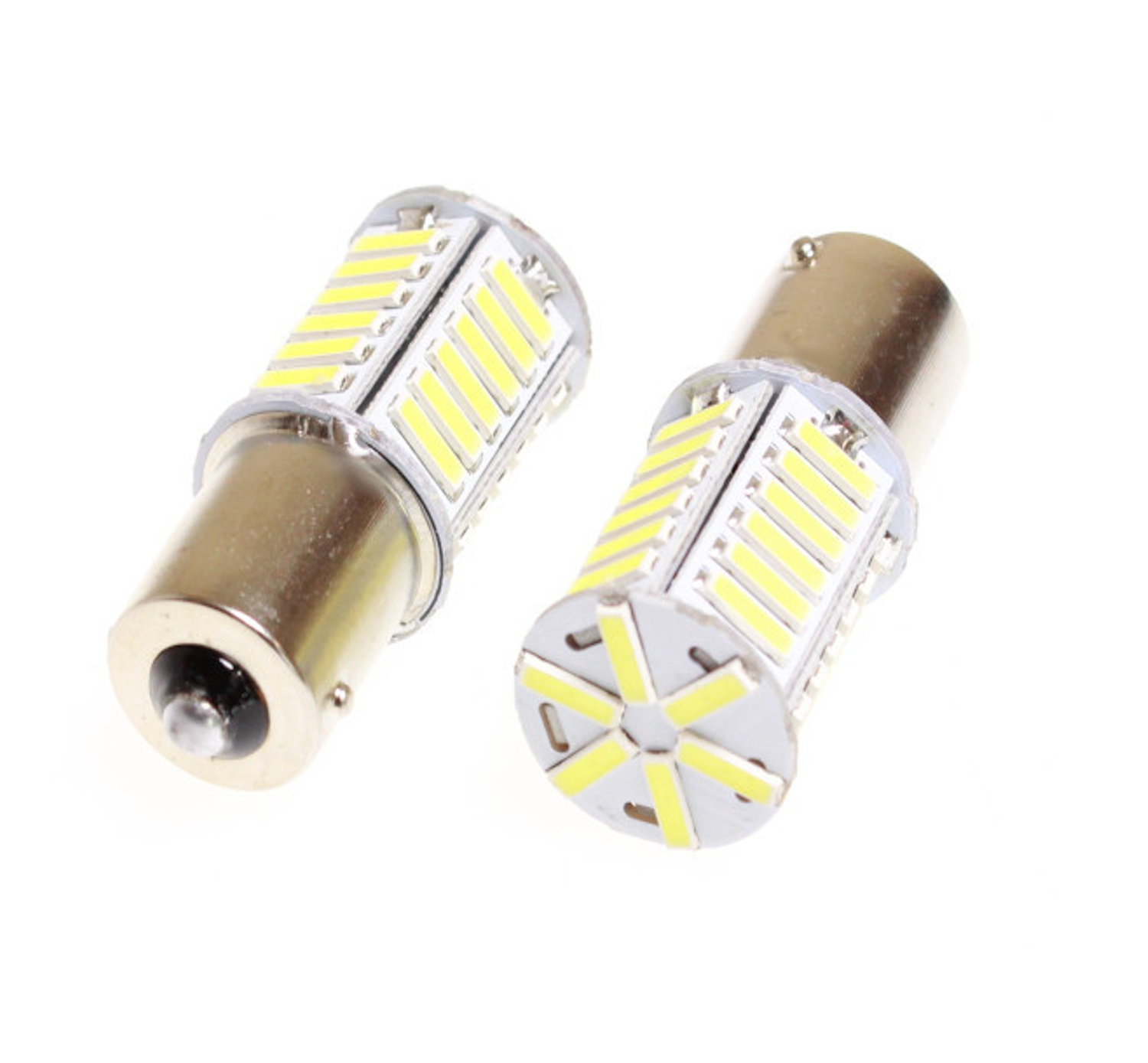 Cветодиод 12V S25 36smd size 7020 ba15s p21w белый - Nord Yada 900311