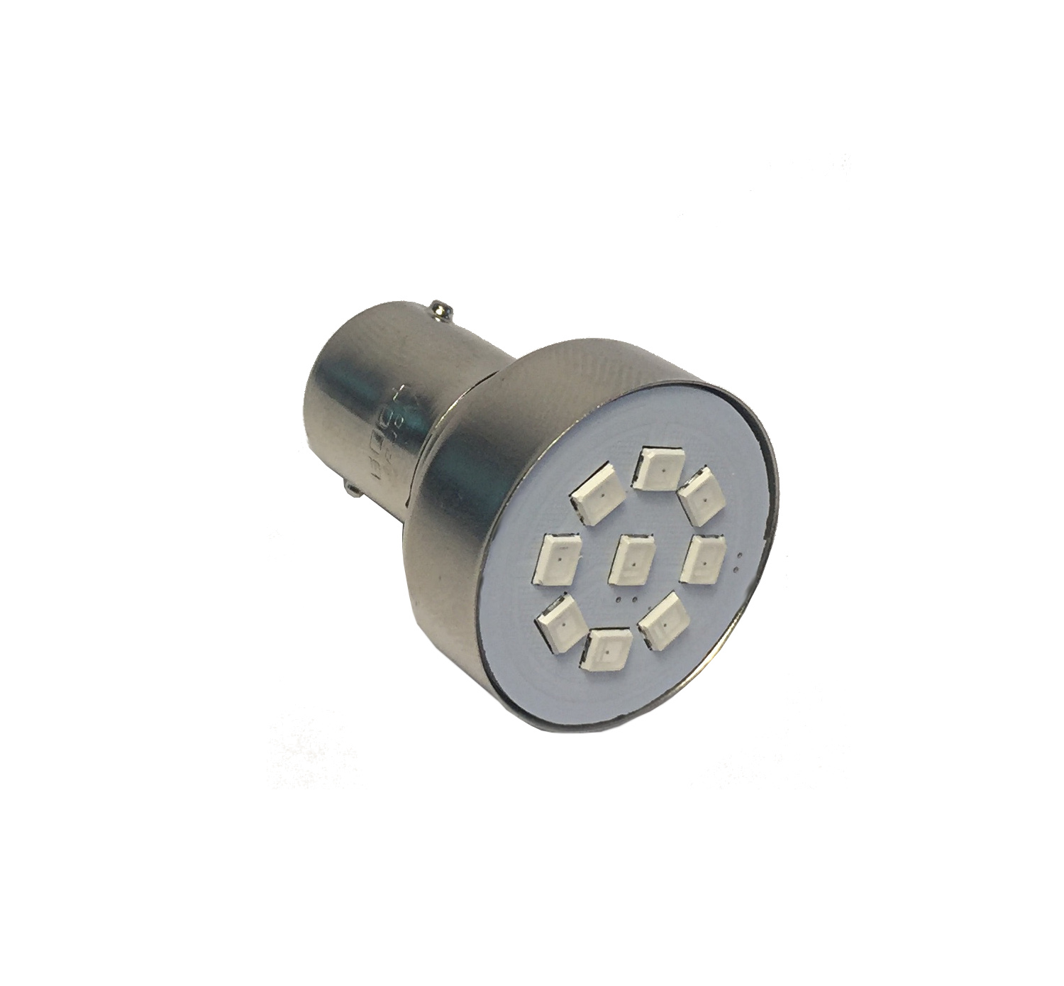 Cветодиод 12V S25 (9smd) BA15s красный 0.72w 6lm - Nord Yada 901975