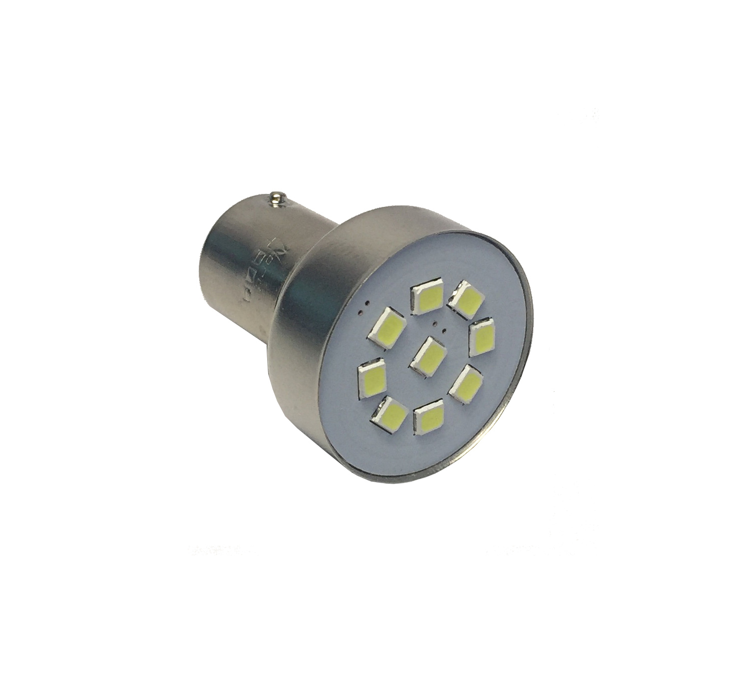 Светодиод 24V S25 (9 SMD 2835) BA15s белый 1.1w 32.4lm - Nord Yada 901978