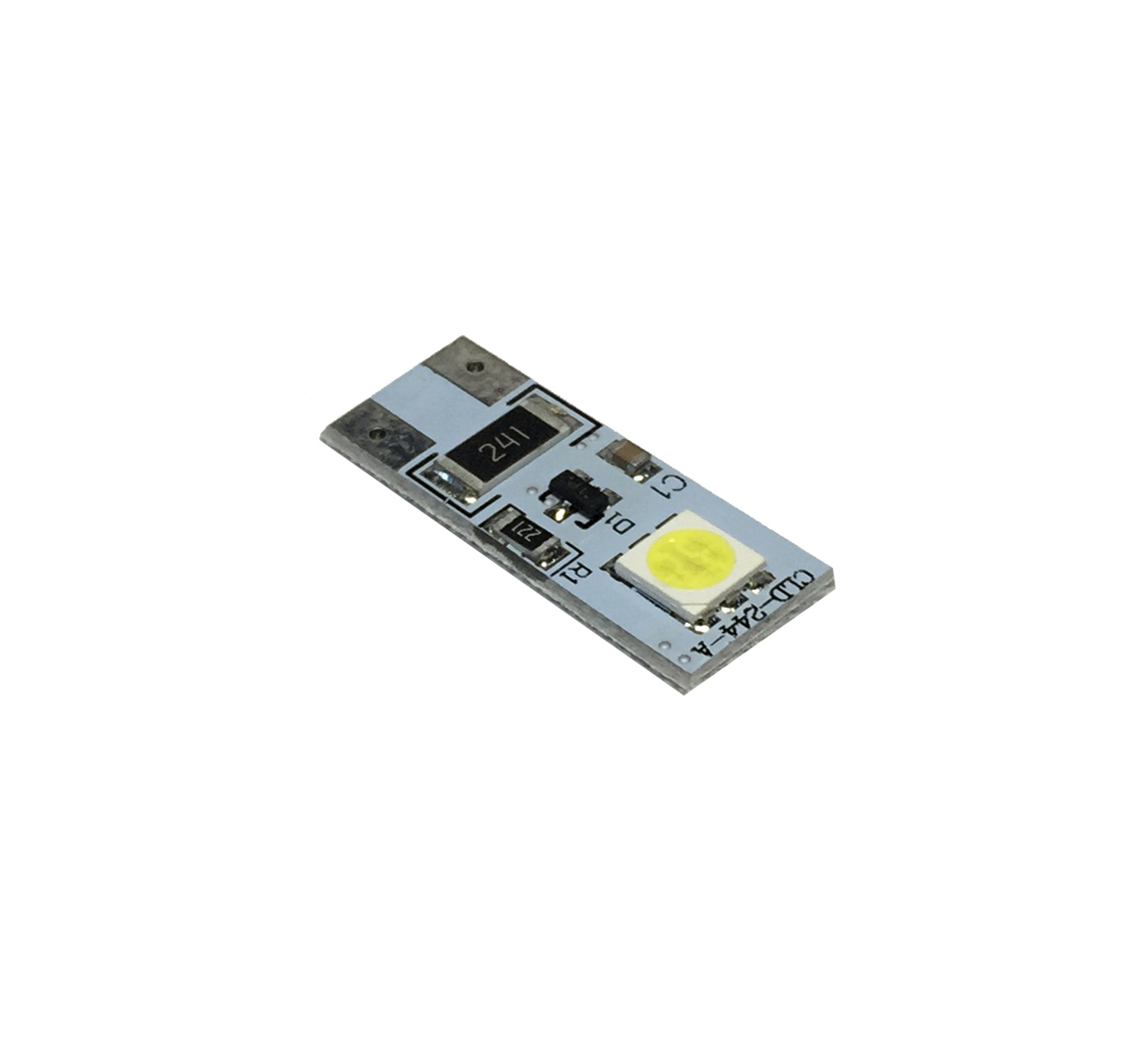 Автолампа светодиод а 12v 5w с резистором (обманка) 2 smd, белая, бесцок.,W5W (W2.1x9.5d )  902732 - Nord Yada 902732