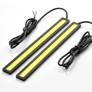 Дневные ходовые огни COB 17см 12V корпус черный - Nord Yada 904430