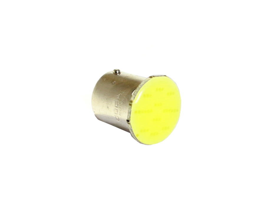 Cветодиод 12V g18.5 1smd (cob) r10w BA15s белый 1W 35lm - Nord Yada 904594