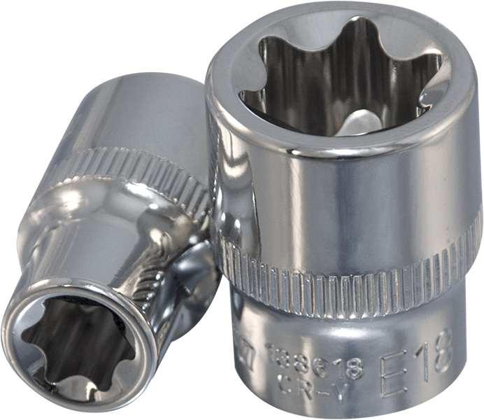 головка торцевая внешний torx®, е-профиль 1/2dr - Ombra 112624