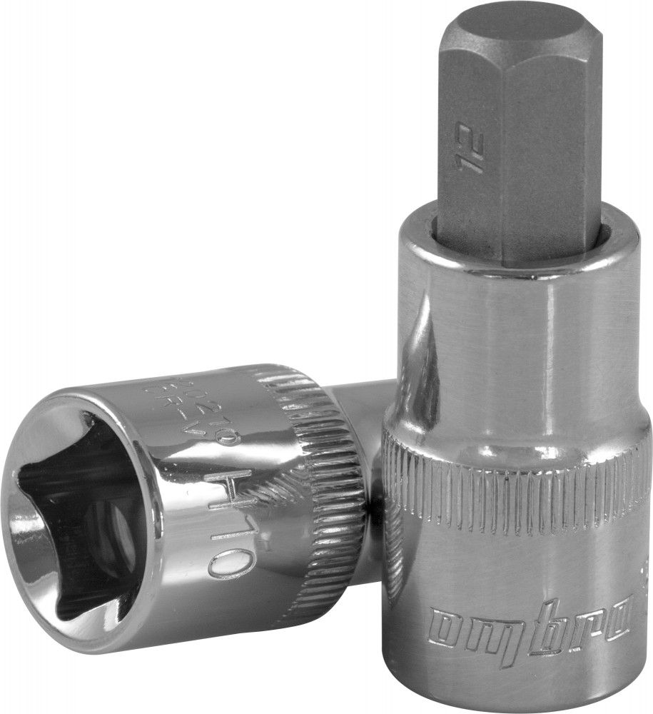 Насадка 1/2 dr с вставкой hex н 6 мм - Ombra 120206