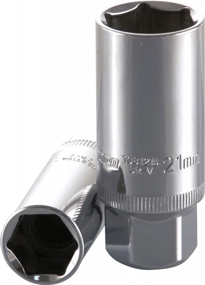 Головка торцевая свечная 3/8 dr 16 мм. - Ombra 138116A