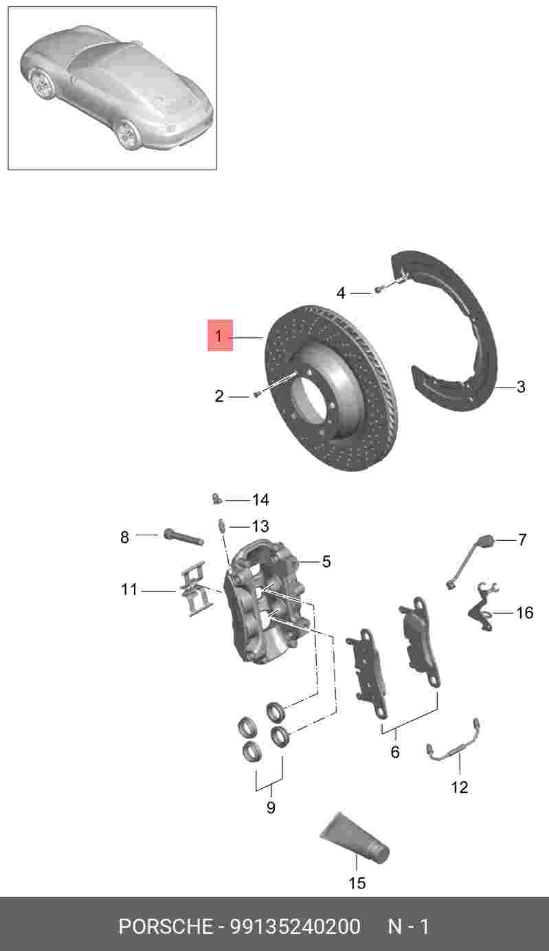 Brake disc | зад |