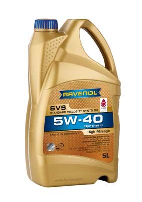 Моторное масло  SVS Standard Viscosity Synto Oil SAE 5w-40 ( 5л) new - RAVENOL 111510000501999