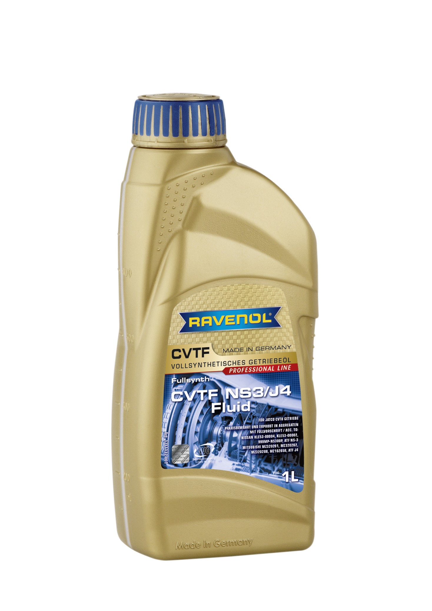 Трансмиссионное масло ravenol cvtf ns3 j4 fluid (1 - RAVENOL 121113200101999
