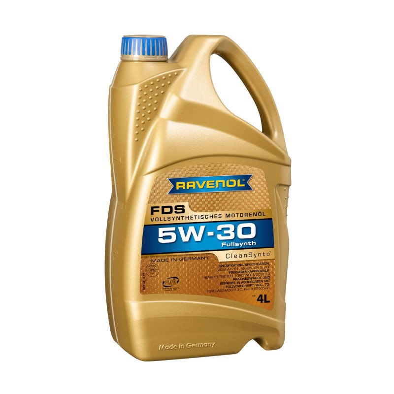 Масло моторное синтетическое FDS SAE 5w-30 4л - RAVENOL 4014835795693