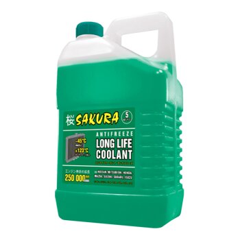 Антифриз sakura green 5кг