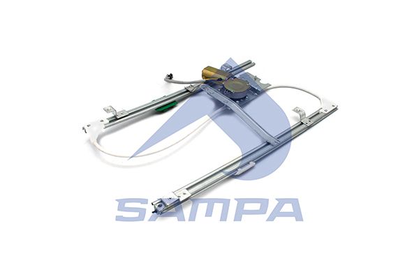 Комплект механизма стеклоподъемника | лев | HCV - SAMPA 078.293