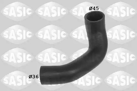 Патрубок воздушный astra h 5836846 | перед | - Sasic 3336155