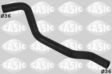 Патрубок радиатора jumper ducato boxer 94-- - Sasic 3400216