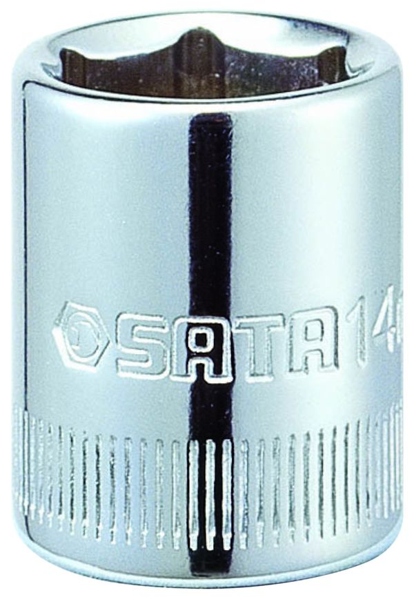 Головка торц. (метр.  п/в 1/4   6-гр.) 14мм. (24.5 - Sata 11314